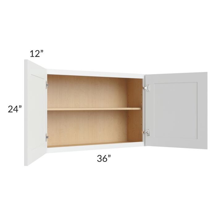 Lakewood White 36x24 Wall Cabinet