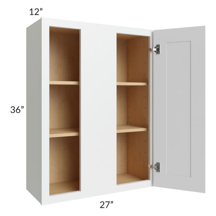 Lakewood White 27x36 Wall Blind Cabinet