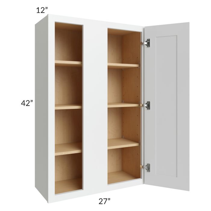 Lakewood White 27x42 Wall Blind Cabinet