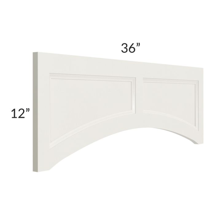 Providence Cream 36x12 Arched Valance