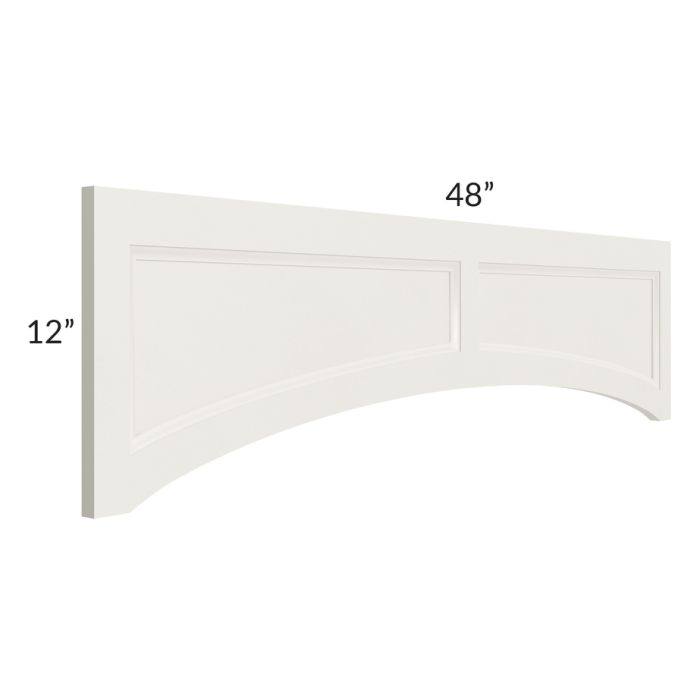 Providence Cream 48x12 Arched Valance