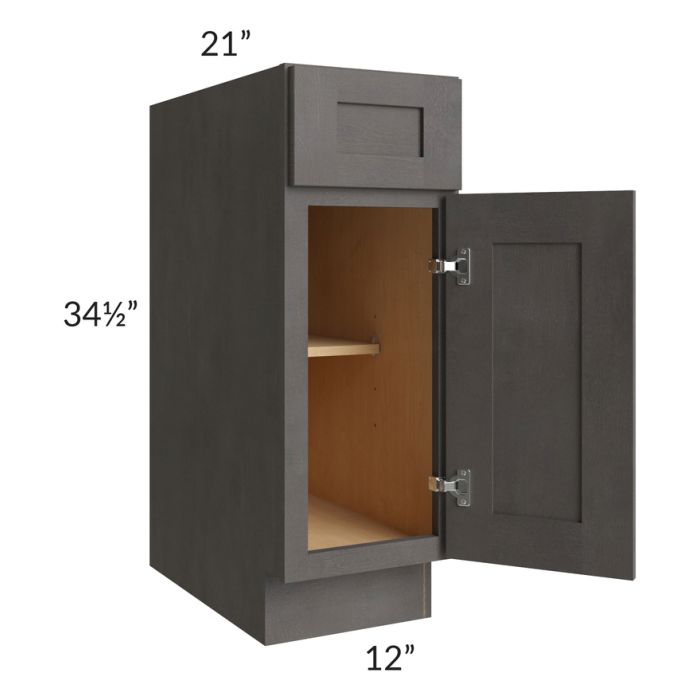 12" Vanity Base Cabinet