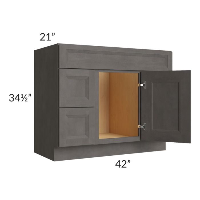 42" Vanity Sink and Drawer Combo