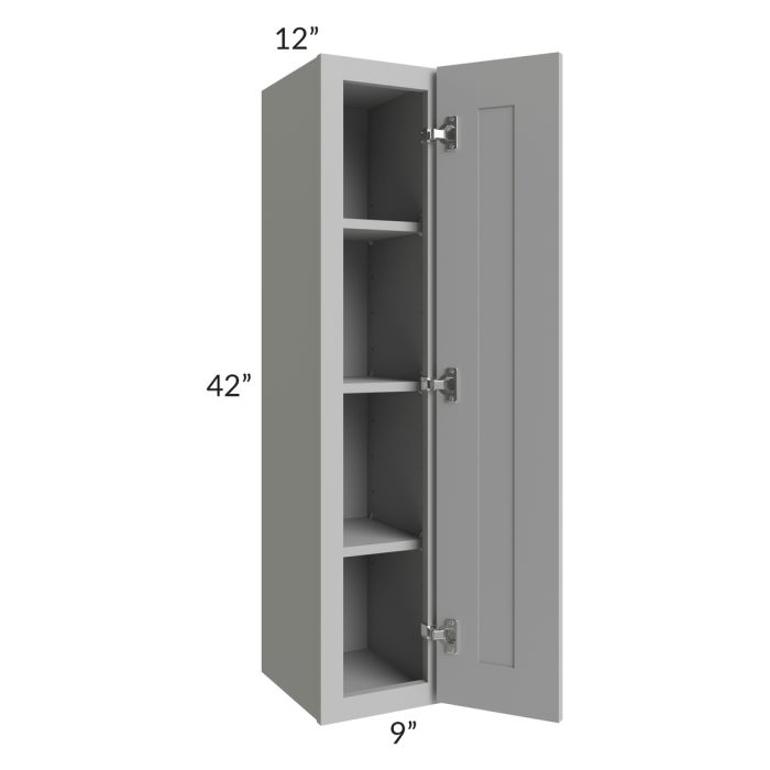 Dove Grey Shaker 09x42 Wall Cabinet
