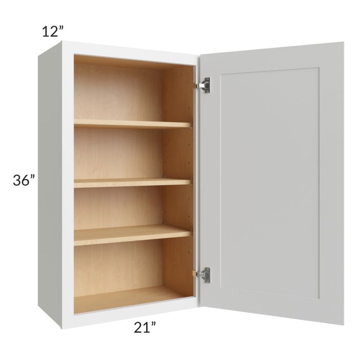 Belfast White 21x36 Wall Cabinet