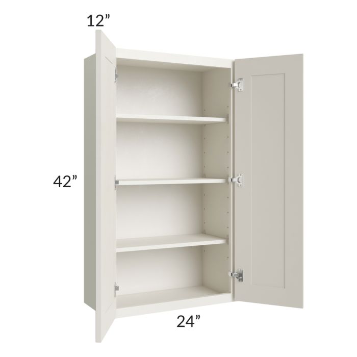 Providence Cream 24x42 Wall Cabinet