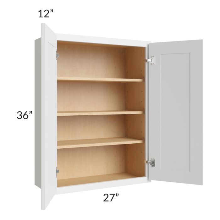Gramercy White 27x36 Wall Cabinet