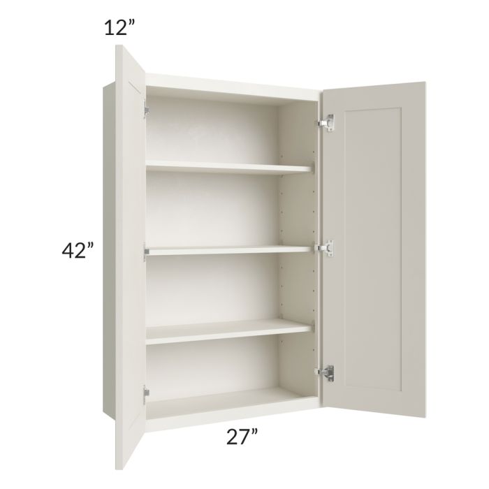 Providence Cream 27x42 Wall Cabinet