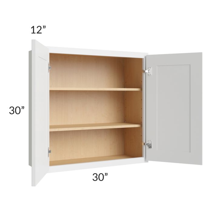 Gramercy White 30x30 Wall Cabinet