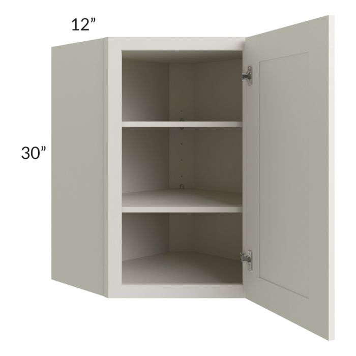 Providence Cream 24x30 Wall Diagonal Corner Cabinet