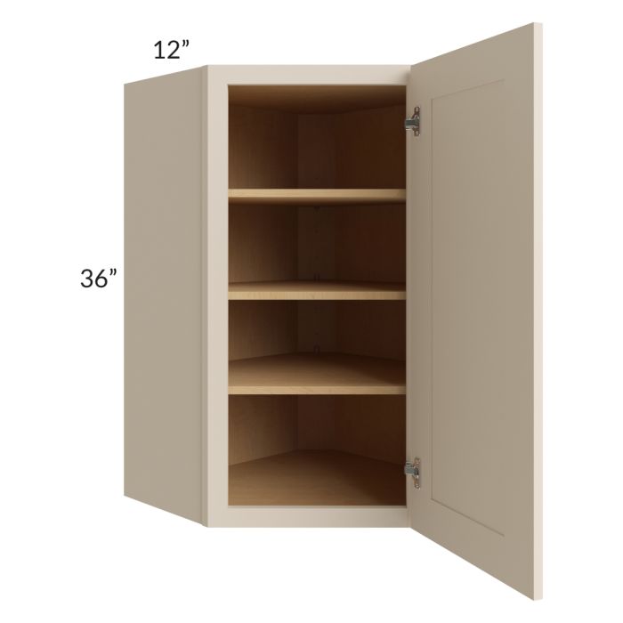 24x36 Diagonal Corner Wall Cabinet