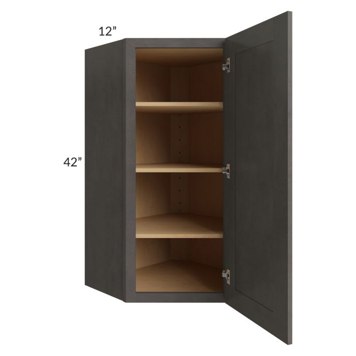 24x42 Diagonal Corner Wall Cabinet