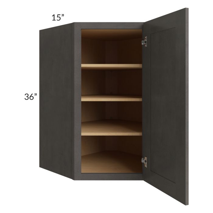 27x36 Diagonal Corner Wall Cabinet