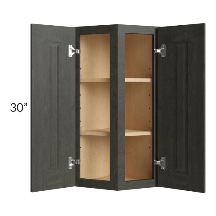 Charlotte Dark Grey 12x30 Wall End Cabinet