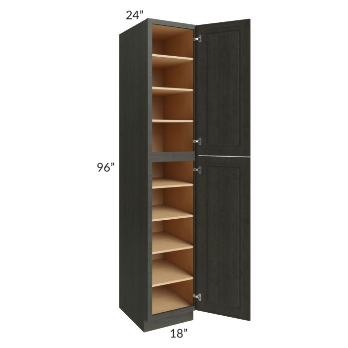 Charlotte Dark Grey 18x96 Wall Pantry