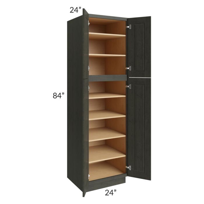 Charlotte Dark Grey 24x84 Wall Pantry
