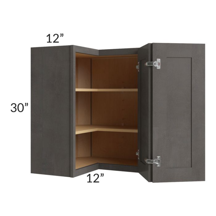 24x30 Square Corner Wall Cabinet