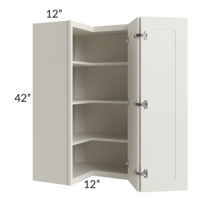 Providence Cream Glaze 24x42 Wall Corner Unit