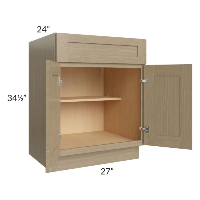 Royal Natural Shaker 27" Base Cabinet