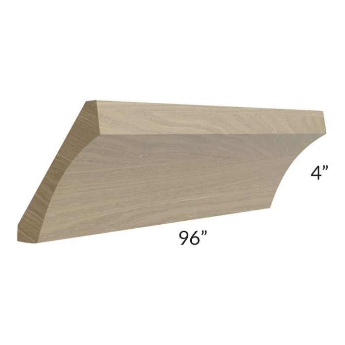 Royal Natural Shaker 96" Cove Crown Molding