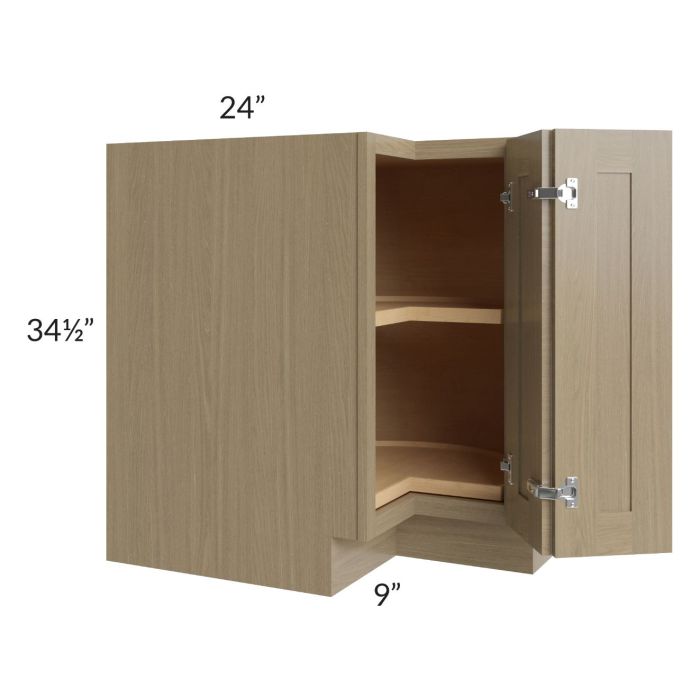 Royal Natural Shaker 33" Lazy Susan Base Cabinet