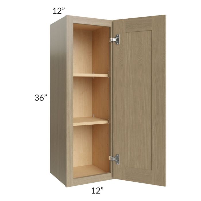 Royal Natural Shaker 12x36 Wall Cabinet