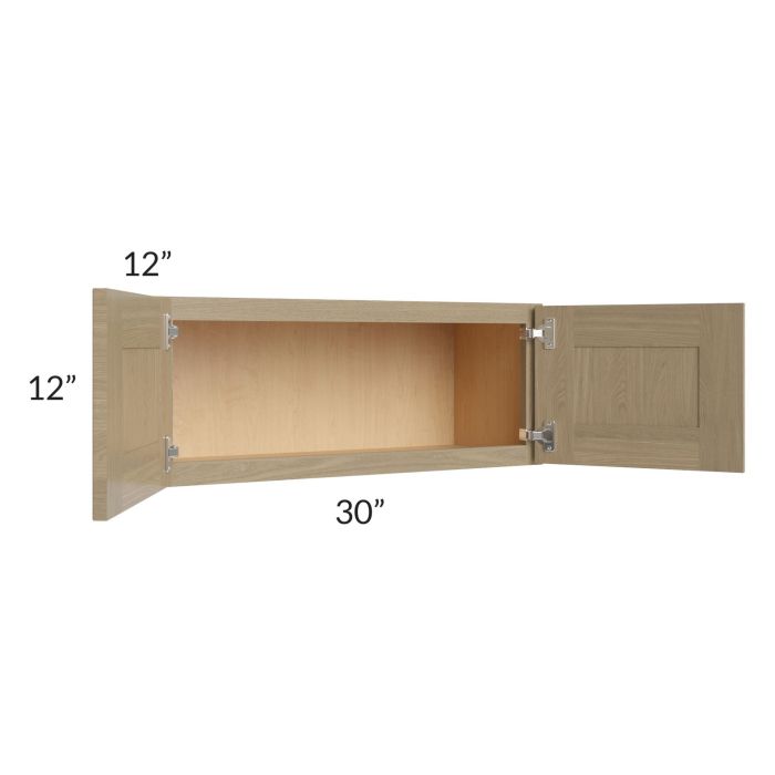 Royal Natural Shaker 30x12 Wall Cabinet