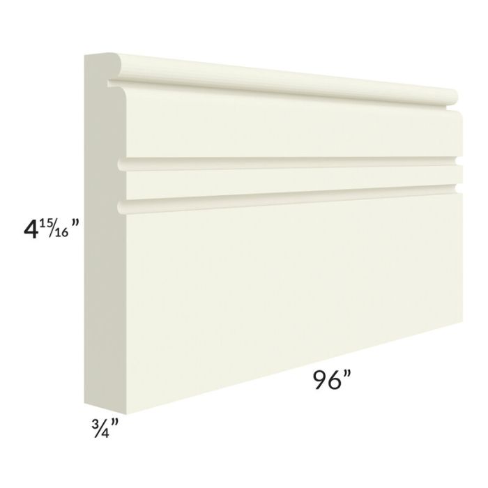 Linen Shaker 96" Base Molding