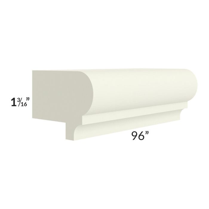 Linen Shaker 96" Light Rail Molding 
