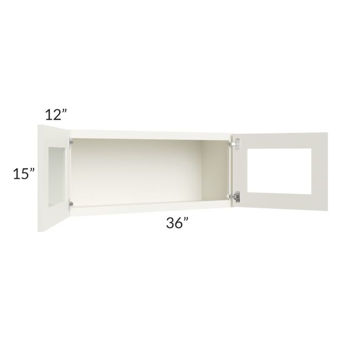 Linen Shaker 36x15 Decorative Wall Cabinet