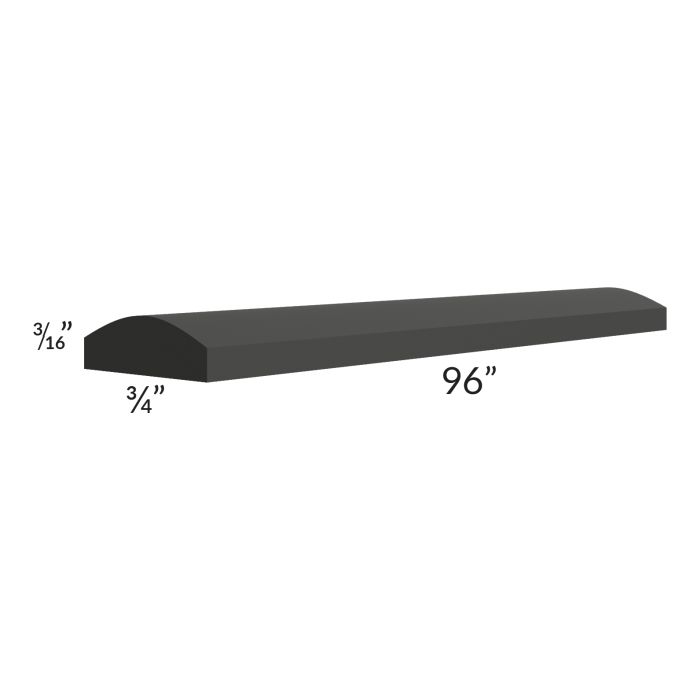 Madison Black Shaker 96" Batten Molding