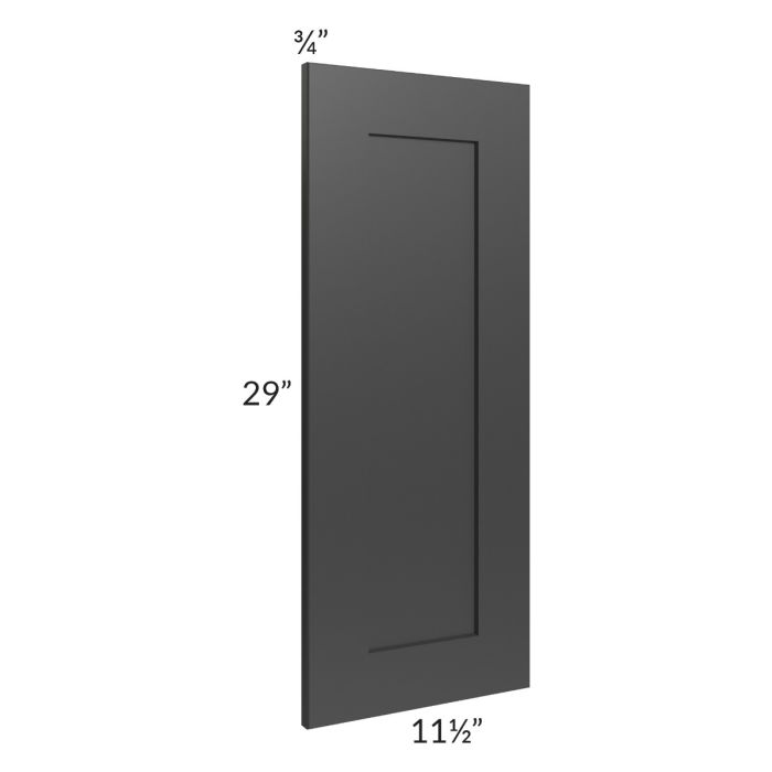 Madison Black Shaker 30" Wall Decorative Door