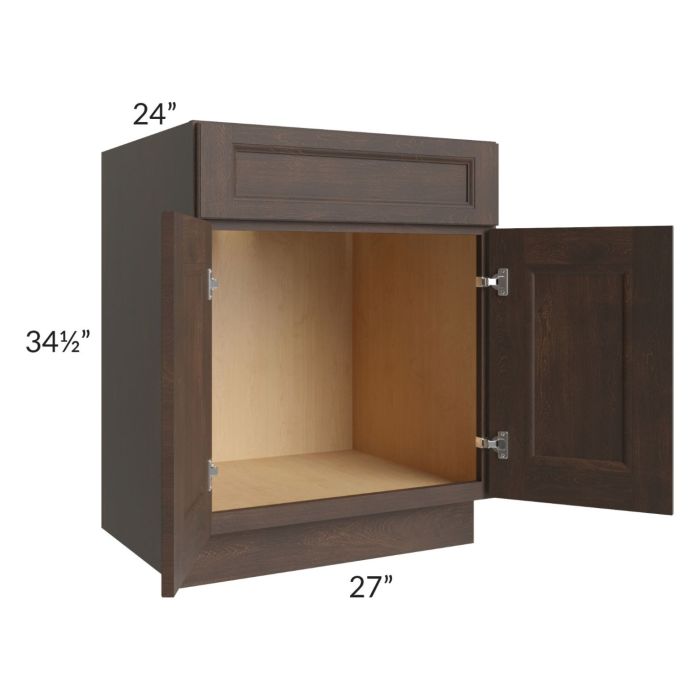 Tuscan Kona Brown 27" Sink Base Cabinet