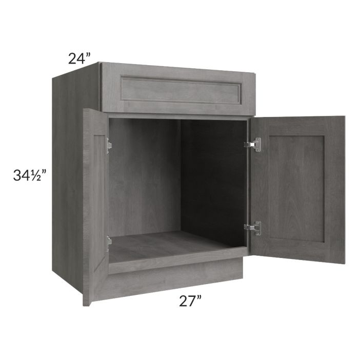Providence Slate Grey 27" Sink Base Cabinet