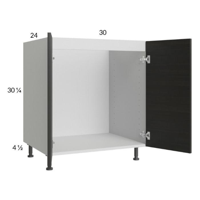 Euro Cafe 30" Full Height Door Sink Base Cabinet