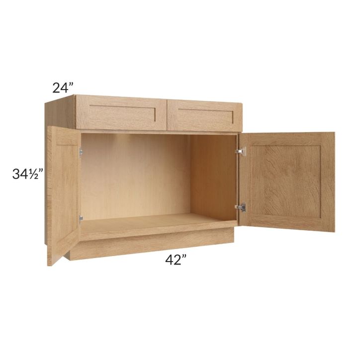 Midtown Timber Shaker 42" Sink Base Cabinet