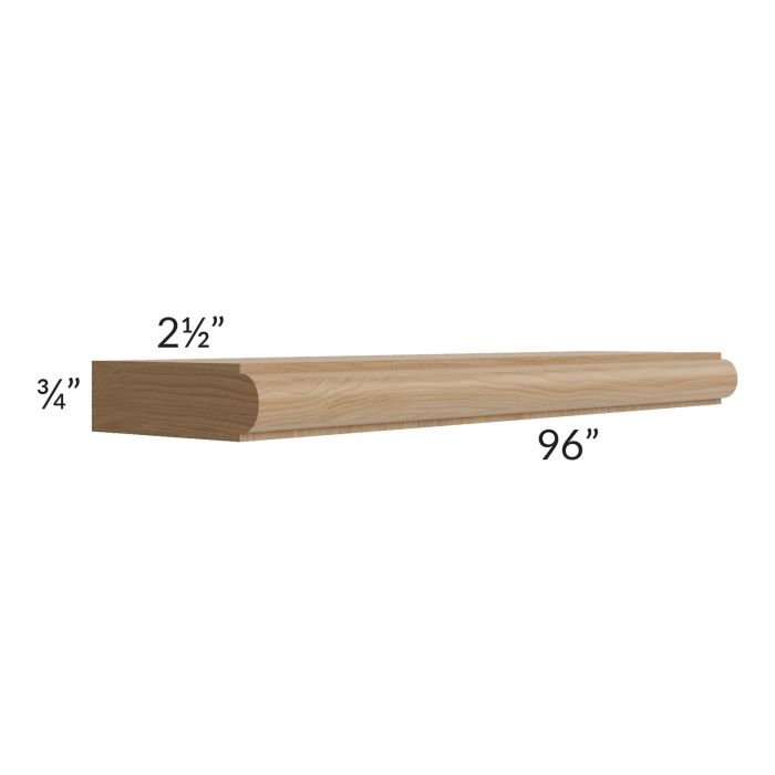 Asheville Rift Oak Shaker 8' Single Bead Molding