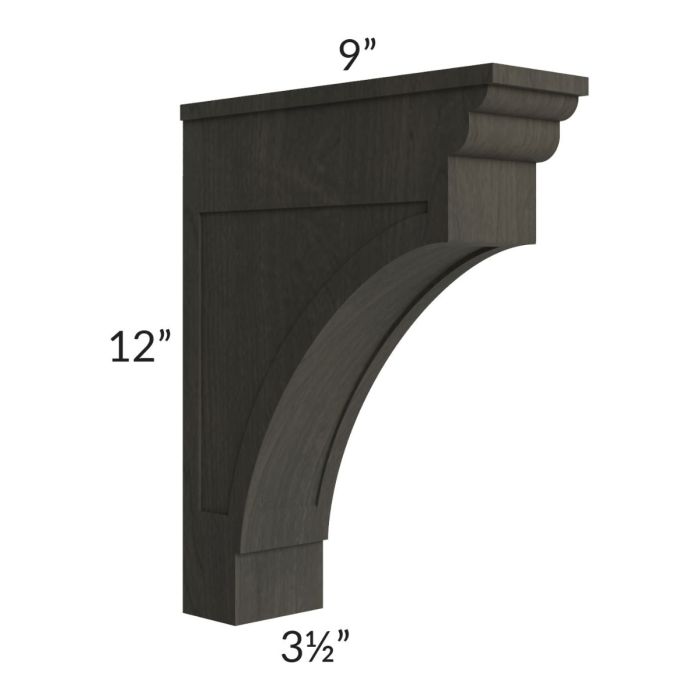 Charcoal Grey Shaker Modern Corbel