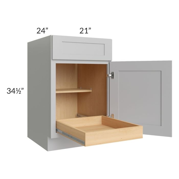 Stone Shaker 21" Base Cabinet with 1 Rollout Tray