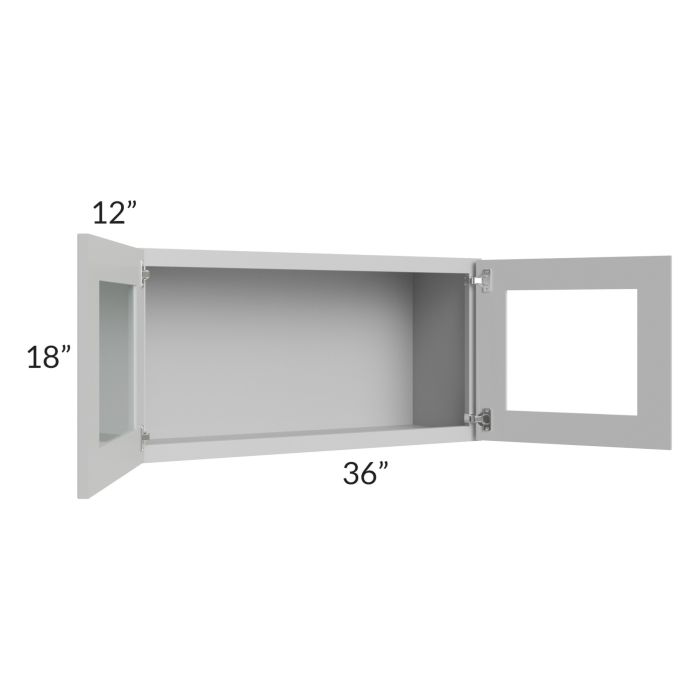 Stone Shaker 36x18 Decorative Wall Cabinet