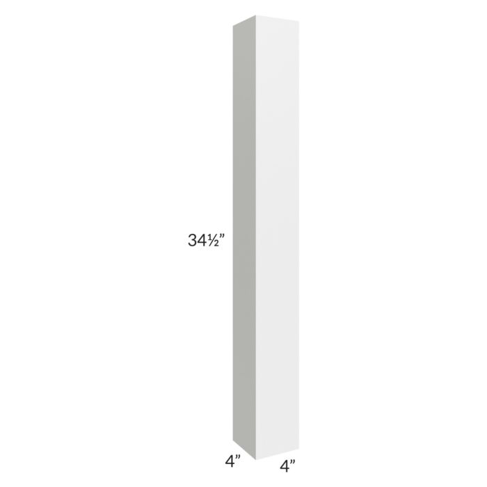 Bayville White 4x4 Square Decorative Post