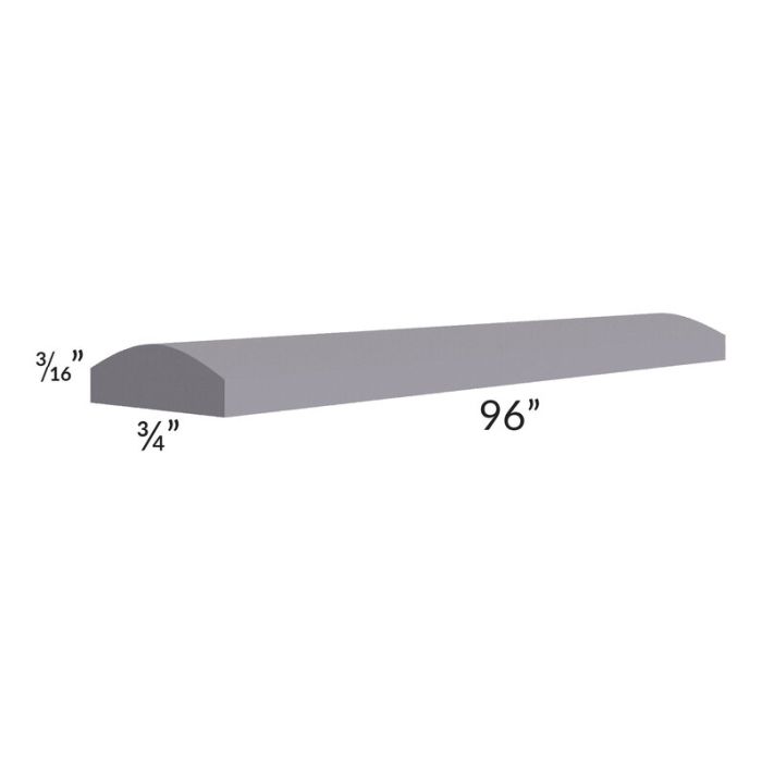 Graphite Grey Shaker 96" Batten Molding
