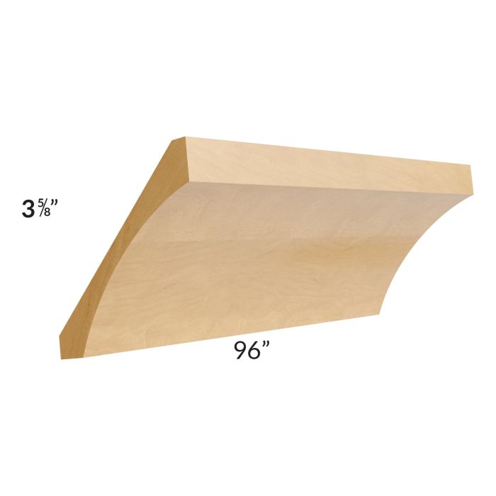 Madison Honey Shaker 96" Cove Crown Molding