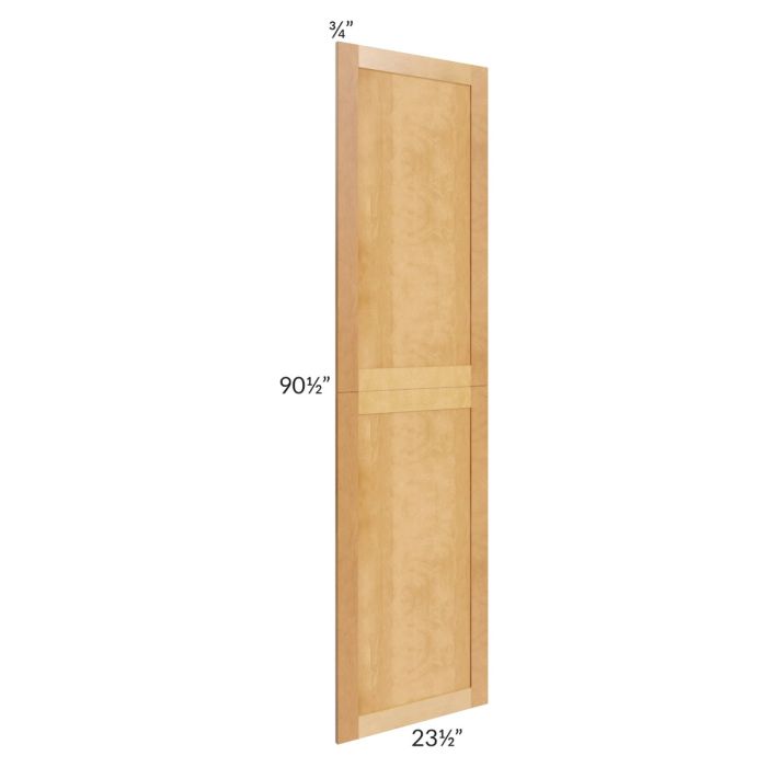 Madison Honey Shaker 24x96 Tall Decorative Door Set