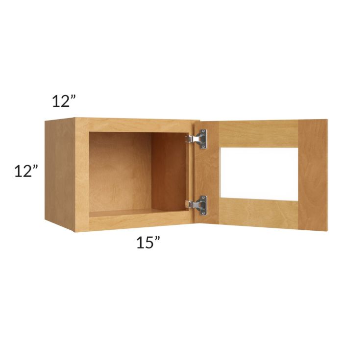 Madison Honey Shaker 15x12 Decorative Wall Cabinet