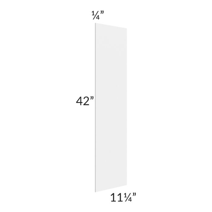 Midtown White Shaker 42" Wall Skin (1/4" Thick)