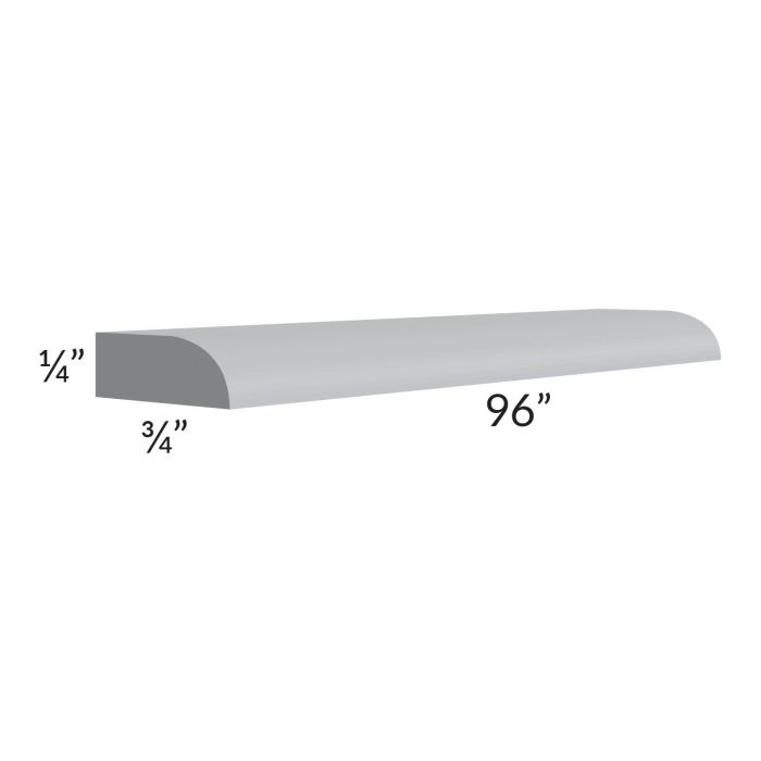 Asheville Grey Shaker 8' Scribe Molding