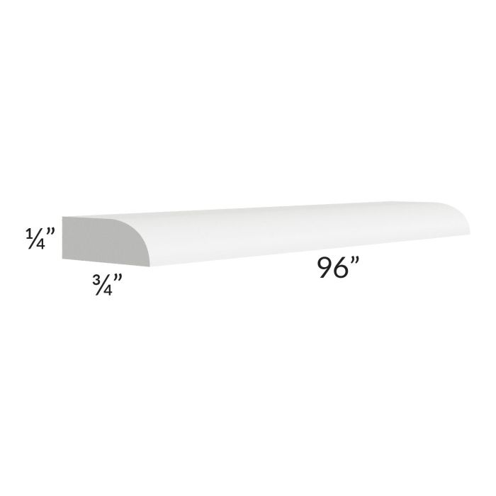 Asheville White Shaker 8' Scribe Molding