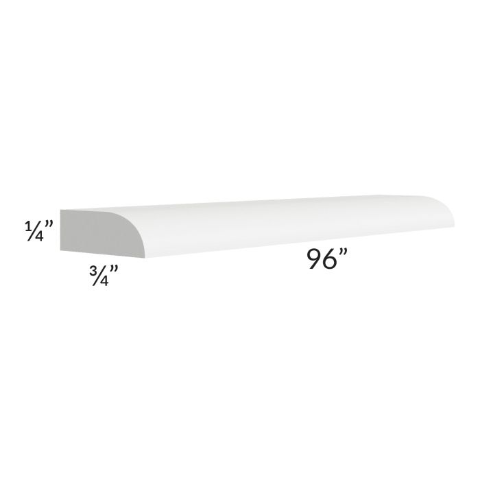 Bayville White 8' Scribe Molding