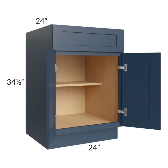 Madison Navy Shaker 24" Base Cabinet